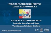FORO DE COOPERACIÓN DIGITAL COREA-LATINOAMÉRICA