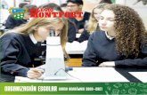 ORGANIZACIÓN ESCOLAR - Colegio Montfort