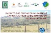 IMPACTO DAS MUDANÇAS CLIMÁTICAS NO REGIME HÍDRICO DE ...