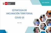 ESTRATEGIA DE VACUNACIÓN TERRITORIAL COVID-19