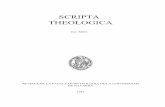 SCRIPTA THEOLOGICA