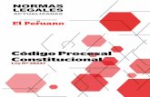 Código Procesal Constitucional - El Peruano
