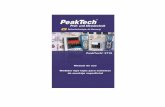 PeakTech 3710 Mnaual de uso Medidor tipo lápiz para ...