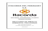 ITACORDA DEL PARAGUAY S.A. - mades.gov.py