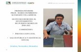 PRIMER INFORME PROF. MARIO HUMBERTO ALVARADO …