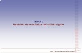 TEMA 2 Revisión de mecánica del sólido rígido