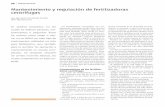 Mantenimiento y regulación de fertilizadoras centrífugas