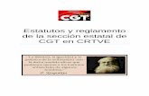 Estatutos y reglamento de la sección estatal de CGT en CRTVE