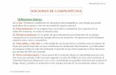 NOCIONES DE LUMINOTÉCNIA - sistema.gdprissma.edu.pe