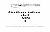 Guitarristas del XIX 1