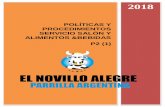 POLÍTICAS Y PROCEDIMIENTOS SERVICIO SALÓN Y …