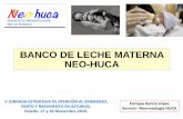 BANCO DE LECHE MATERNA NEO-HUCA