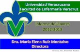 Universidad Veracruzana Facultad de Enfermería Veracruz