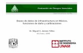 7.-Bases de datos de infraestructura en México funciones ...