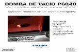 BomBa de vacío p6040 - Fluidal