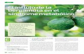 SALUD El influjo de la bergamota en el síndrome metabólico