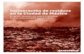 Incineración de residuos en la Ciudad de México