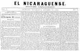 Periódico 'El Nicaragüense', órgano oficial del Gobierno ...