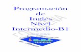 Programación de Inglés Nivel Intermedio-B1