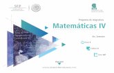 Programa de Asignatura Matemáticas IV