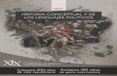 HISTORIA CONCEPTUAL Y DE LOS LENGUAJES POLÍTICOS