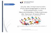 Guía de Intervención Psicopedagógica para Estudiantes con ...