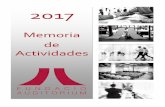 Memoria de Actividades 2017 - elcol-legi.org