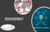MEDIDAS DE SEGURIDAD DE Events4u CON EL COVID-19