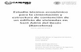 Estudio técnico-económico para la cimentación y estructura ...