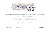 II Conferencia Internacional de Comunicación en Salud