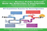 Guía de Selección e Inscripción - Boston Public Schools