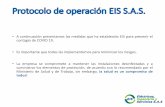 Protocolo de operación EIS S.A.S.