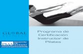 Programa de Certificación Instructor de Pilates