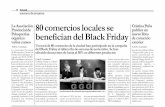 80 comercios locales se benefician del Black Friday