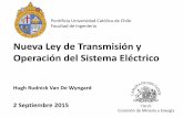 Nueva Ley de Transmisión y Operación del Sistema Eléctrico
