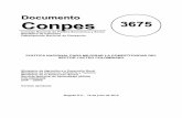 Documento Conpes 33675 - ICA