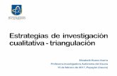Estrategiasde investigación cualitativa-triangulación