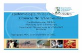 Epidemiología de las Enfermedades Crónicas No Transmisibles.