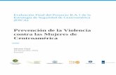 Prevención de la Violencia contra las Mujeres de Centroamérica