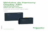 Módulos de Harmony Display XB5 - XB5DD030/050 - Manual …