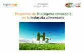 Proyectos de Hidrógeno renovable en la industria alimentaria