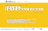 PROGRAMA DE CURSOS EN SALU T INTERNACIONAL