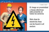 ESPAÑOL INGLES El riesgo en proximidad a líneas eléctricas ...