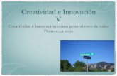 Creatividad e Innovación V