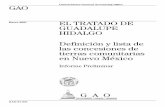 GAO-01-331 El Tratado De Guadalupe Hidalgo: Definicion y ...