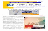 Edición # 8 ACTUAL ECUADOR