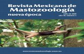 Revista Mexicana de Mastozoología - UNAM