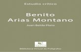 BENITO ARIAS MONTANO 1528-1598 - WordPress.com