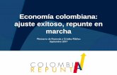 Economía colombiana: ajuste exitoso, repunte en marcha