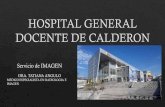 HOSPITAL GENERAL DOCENTE DE CALDERON